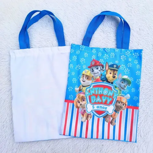 Lembrancinha Ecobag Patrulha Canina