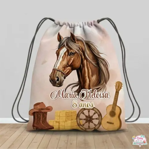 Mochila Saco Personalizada Ana Castela
