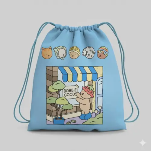 Mochila Saco Personalizada Bobbie Goods