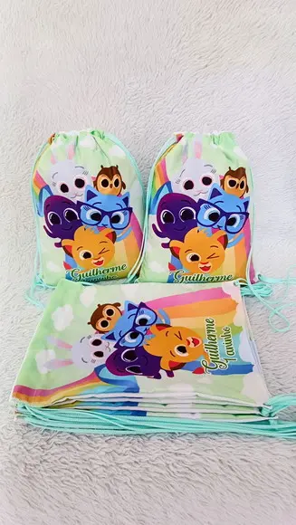 Mochila Saco Personalizada Bolofofos