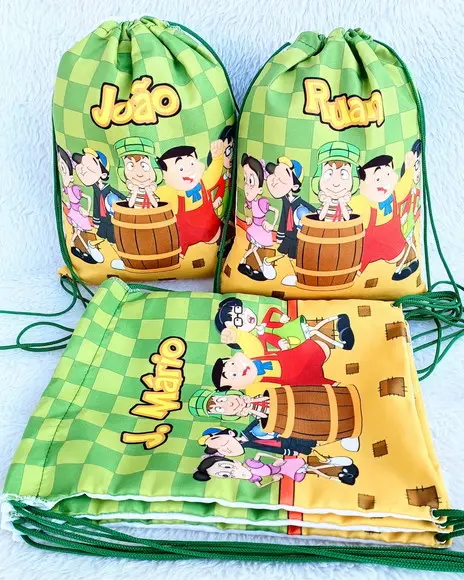 Mochila Saco Personalizada Chaves