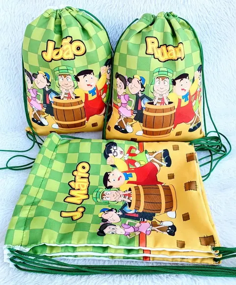 Mochila Saco Personalizada Chaves