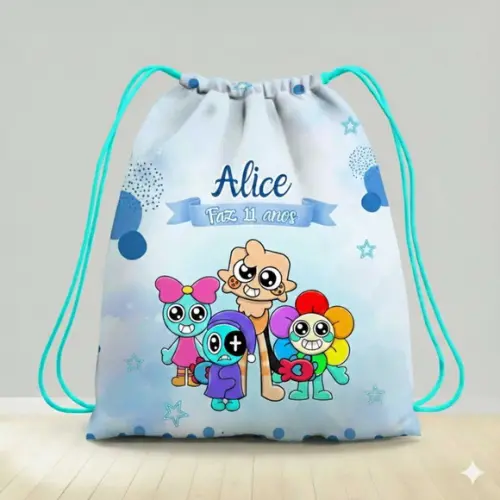 Mochila Saco Personalizada Dandys World