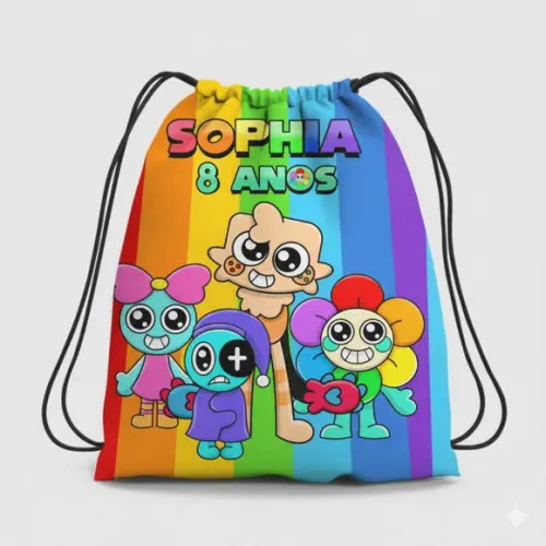 Mochila Saco Personalizada Dandys World