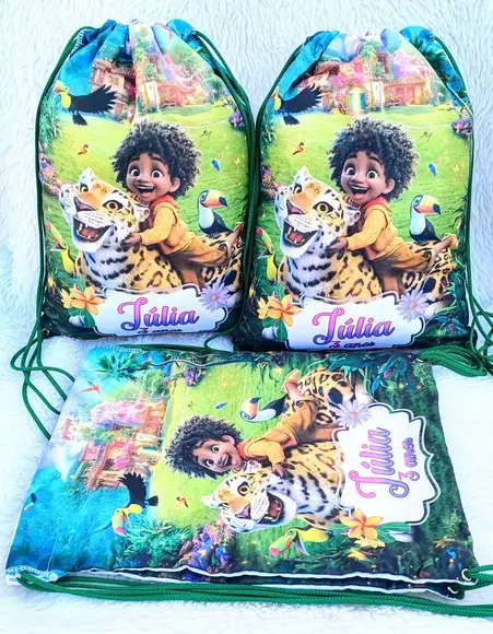 Mochila Saco Personalizada Encanto