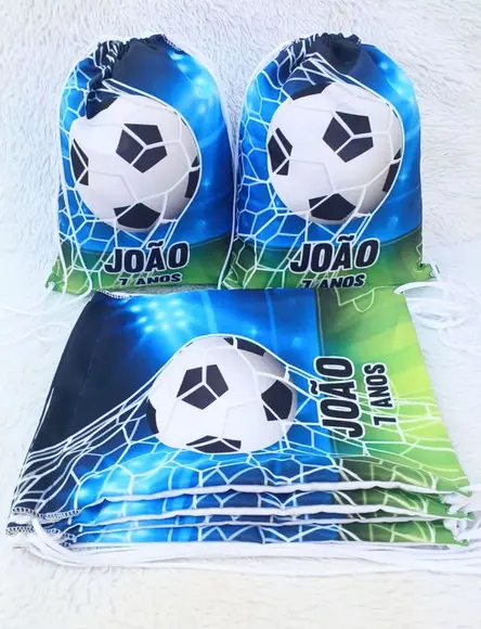 Mochila Saco Personalizada Futebol