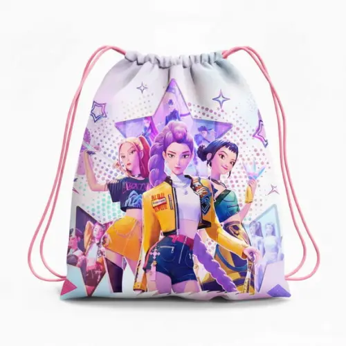 Mochila Saco Personalizada Guerreiras do Kpop