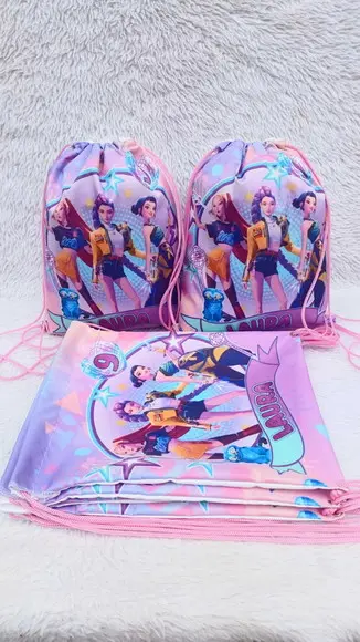 Mochila Saco Personalizada Guerreiras do Kpop