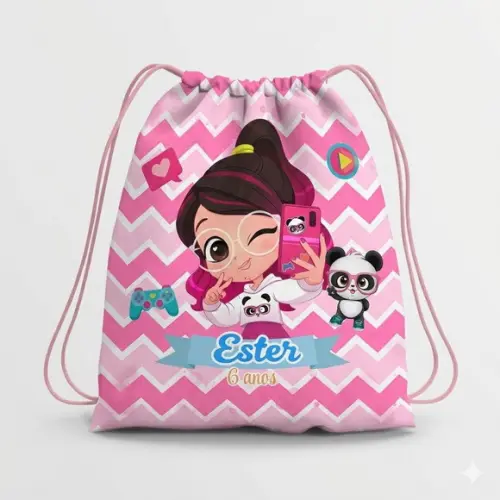 Mochila Saco Personalizada Luluca
