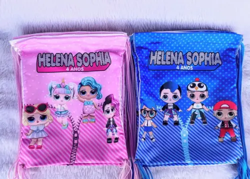 Mochila Saco Personalizada Lol Surplise