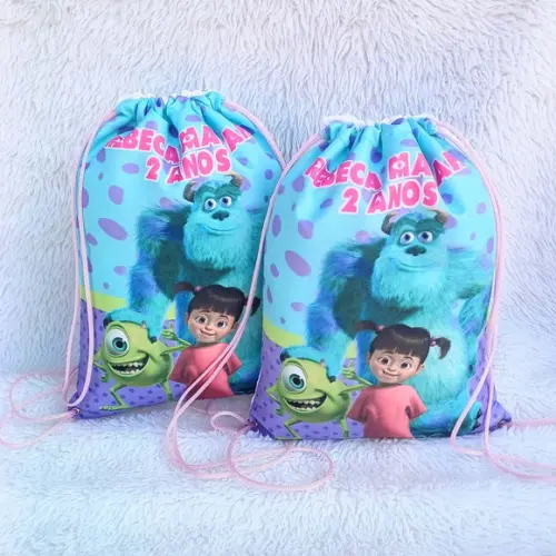 Mochila Saco Personalizada Monstros S.a