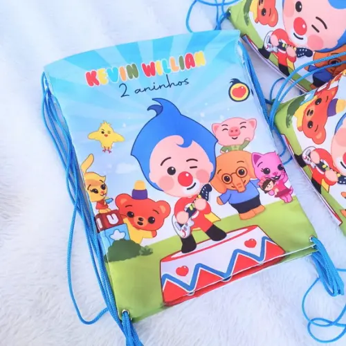 Mochila Saco Personalizada Palhaço Herói do Coração