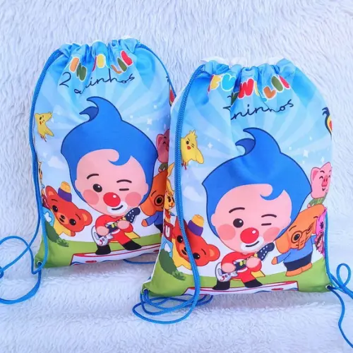 Mochila Saco Personalizada Palhaço Herói do Coração