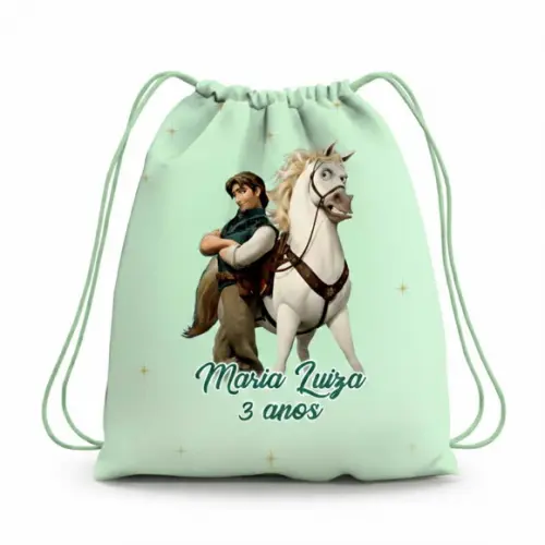 Mochila Saco Personalizada Rapunzel