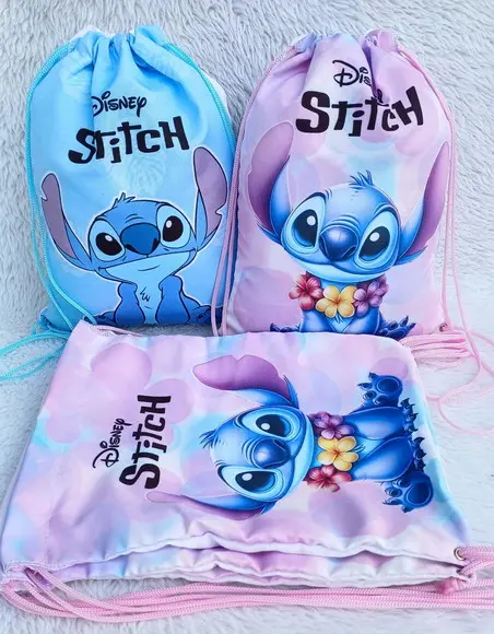 Mochila Saco Personalizada Stitch