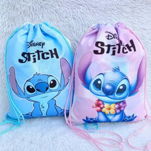 Mochila Saco Personalizada Stitch