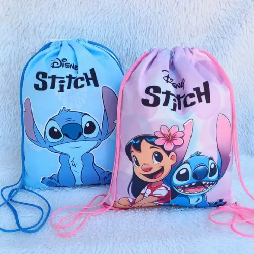 Mochila Saco Personalizada Stitch