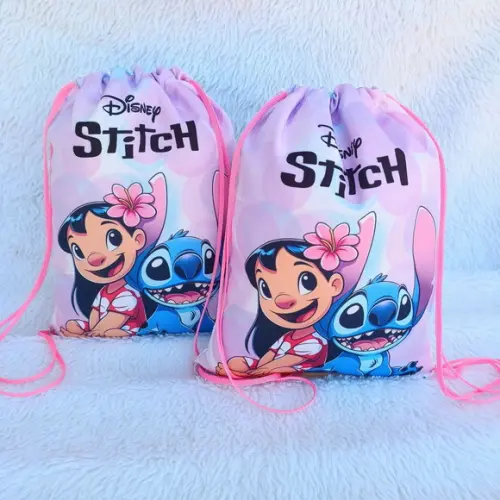 Mochila Saco Personalizada Stitch