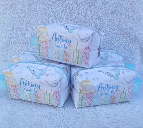 Necessárie Box Fundo do Mar Aquarela