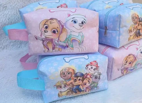 Necessárie Box Personalizada Patrulha Canina Aquarela