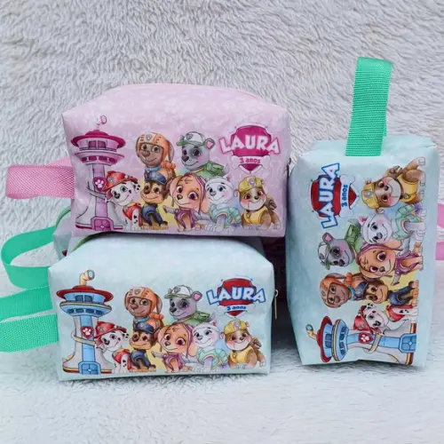 Necessárie Box Personalizada Patrulha Canina Aquarela