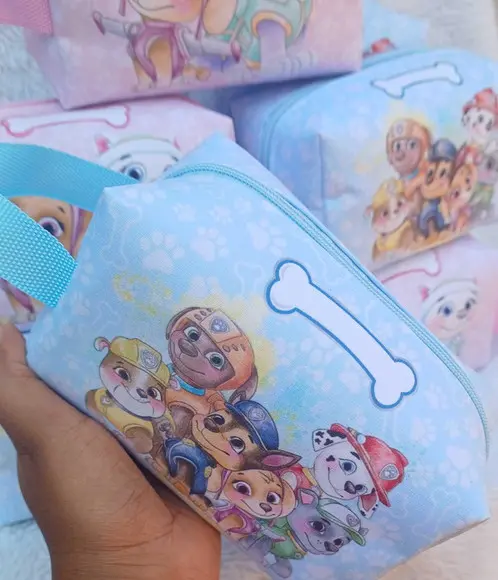 Necessárie Box Personalizada Patrulha Canina Aquarela
