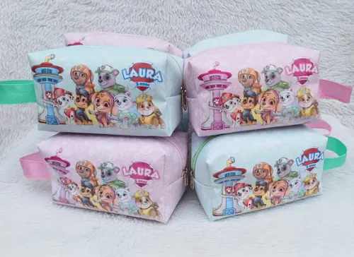 Necessárie Box Personalizada Patrulha Canina Aquarela