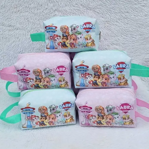 Necessárie Box Personalizada Patrulha Canina Aquarela