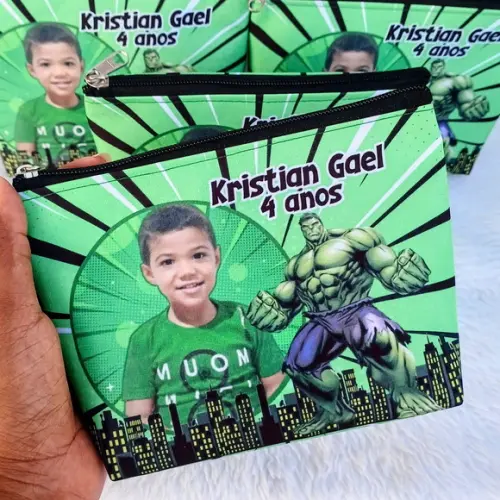 Necessarie Personalizada Hulk com Foto