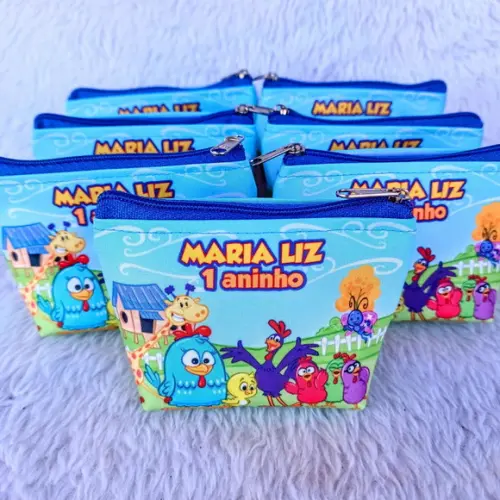 Porta Moeda Galinha Pintadinha