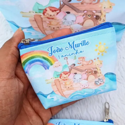 Porta Moeda Personalizado Arca de Noé