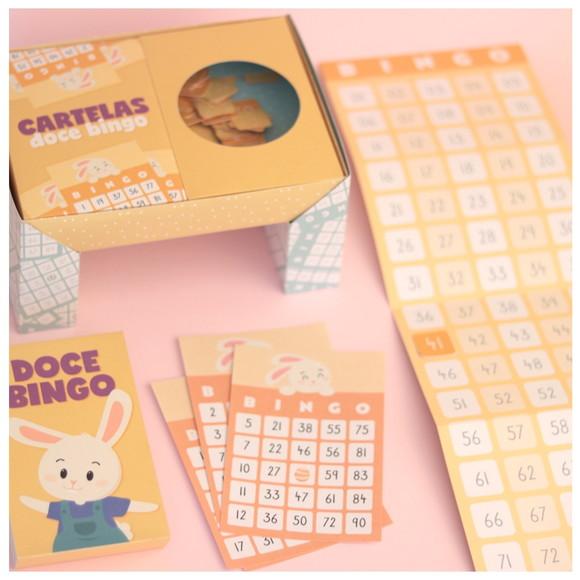 Arquivo de Corte Bingo de Páscoa Coelho e Cordeiro