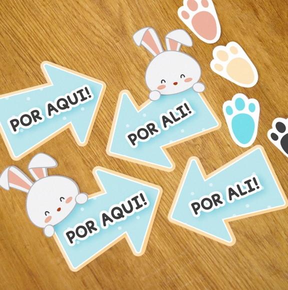 Arquivo de Corte Caça aos Ovos 3.0 Coelho e Caça ao Tesouro