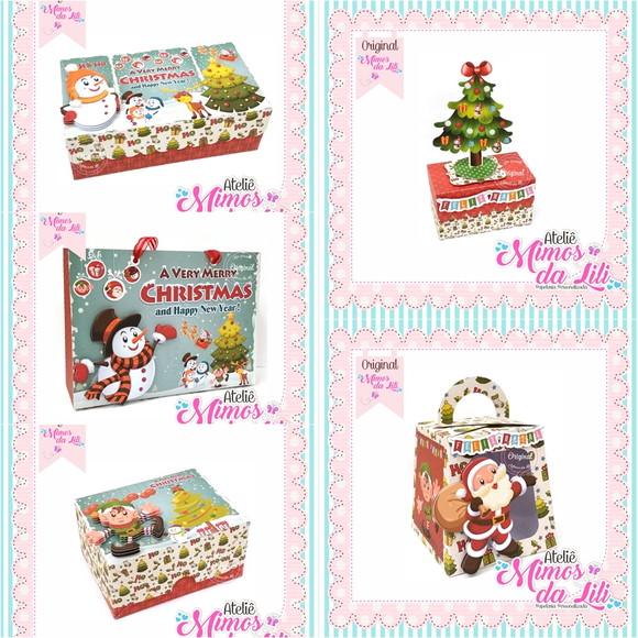 Arquivo de Corte Caixas Natal