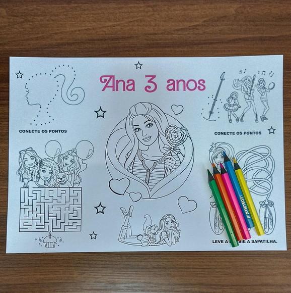 Arquivo de Corte Jogo Americano para Colorir
