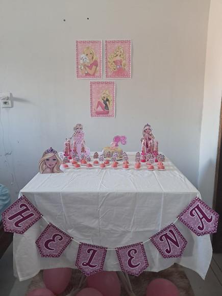 Arquivo de Corte Kit Só 1 Bolinho Barbie