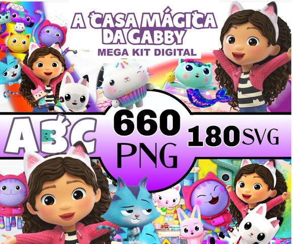Kit Digital a Casa Mágica da Gabby