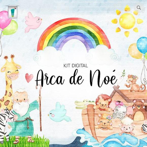Kit Digital Arca de Noé