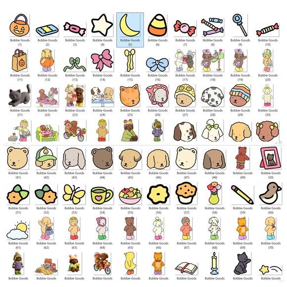Kit Digital Bobbie Goods