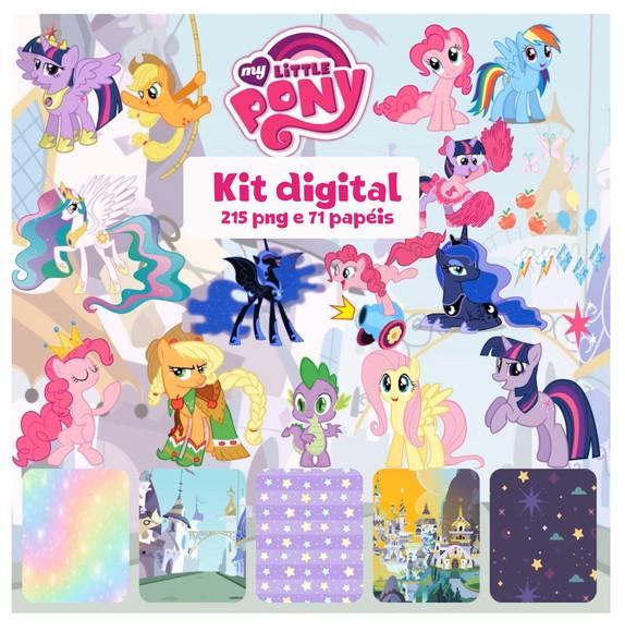 Kit Digital My Little Pony