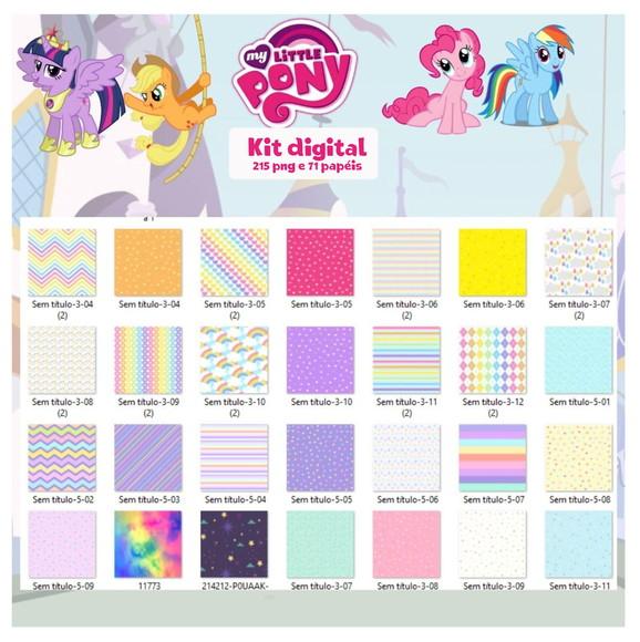 Kit Digital My Little Pony