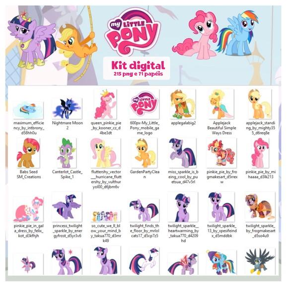 Kit Digital My Little Pony