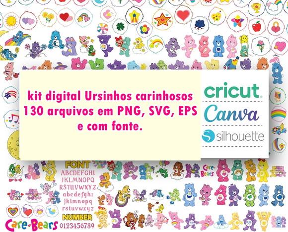 Kit Digital Ursinhos Carinhosos