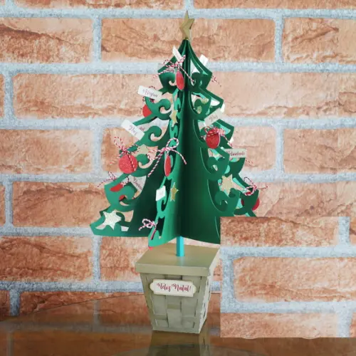 Arquivo de Corte Arvore de Natal Studio Pague 1 e Leve 5