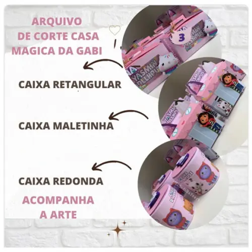 Arquivo de Corte Casa Mágica da Gabby 9