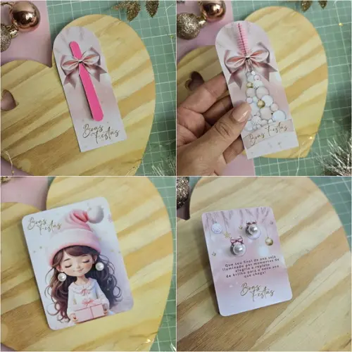 Arquivo de Corte Kit Natal Rosa 2024