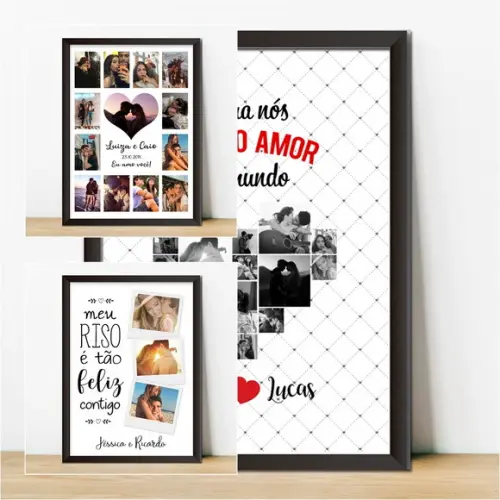 Arquivo de Corte Kit Quadros Dia dos Namorados