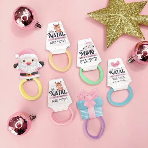 Arquivo de Corte Kit Natal Rosa Pague 1 e Leve 5