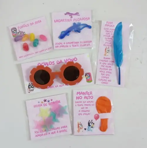 Arquivo de Corte Lembrancinhas Bluey