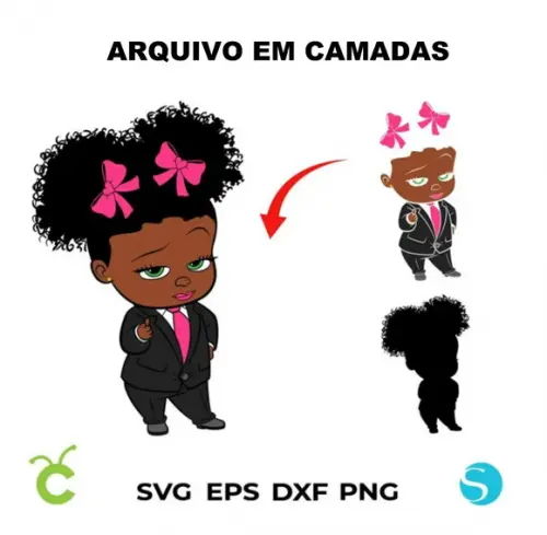 Arquivo de Corte Poderosa Chefinha Afro